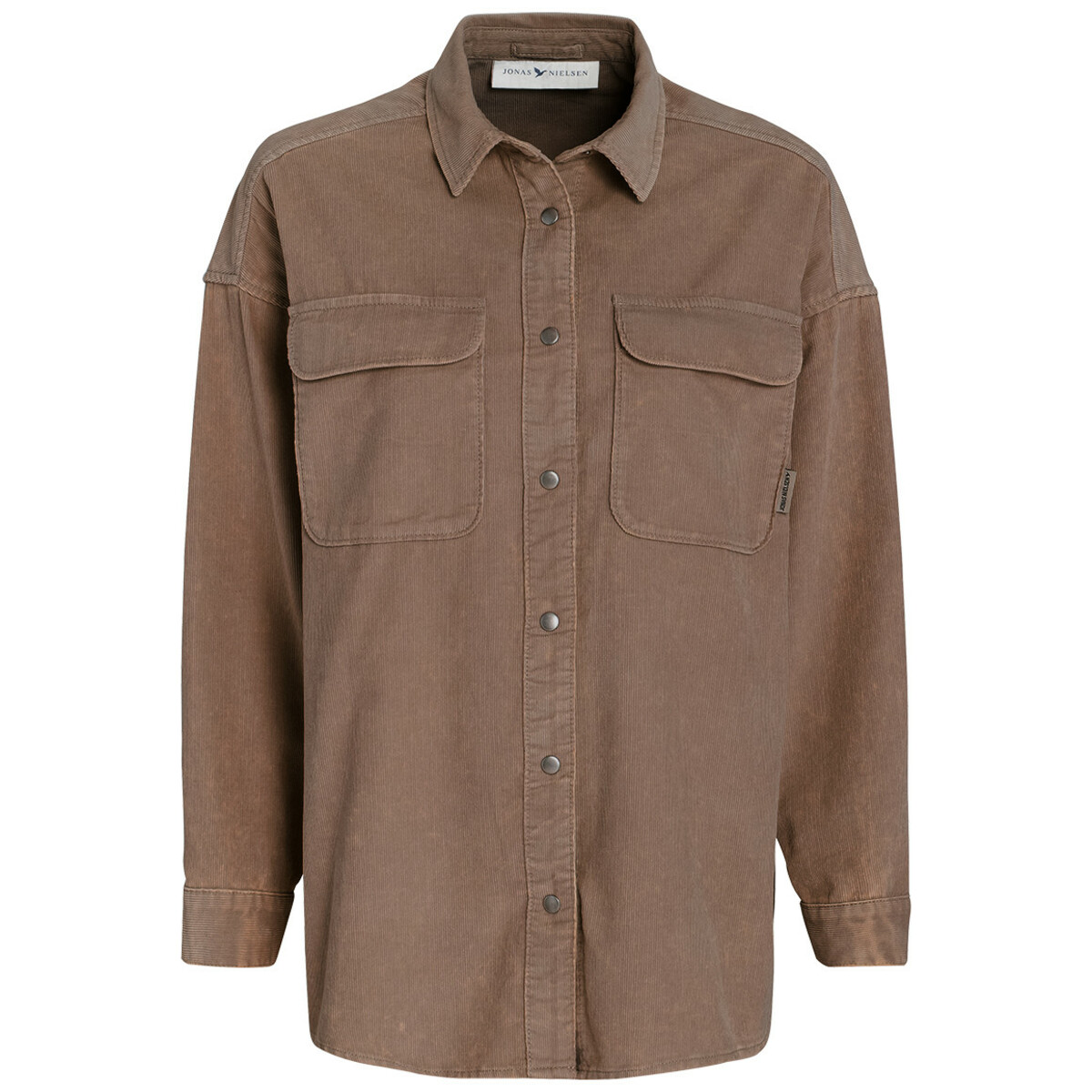 Bild 1 von Damen Oversize-Cordhemd unifarben