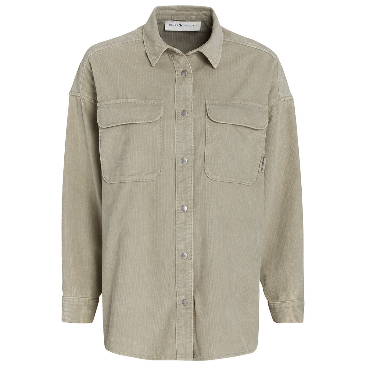 Bild 1 von Damen Oversize-Cordhemd unifarben