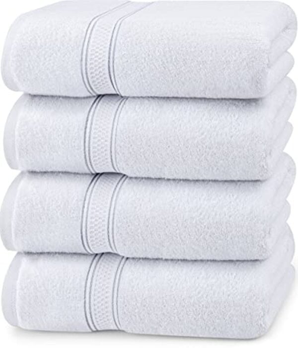 Bild 1 von Utopia Towels - 4 Stück Badetücher Set Premium 100% Ringgesponnene Baumwolle - Schnell Trocknend, Sehr Saugfähig, Weiches Gefühl Handtücher, Perfekt für den Täglichen Gebrauch