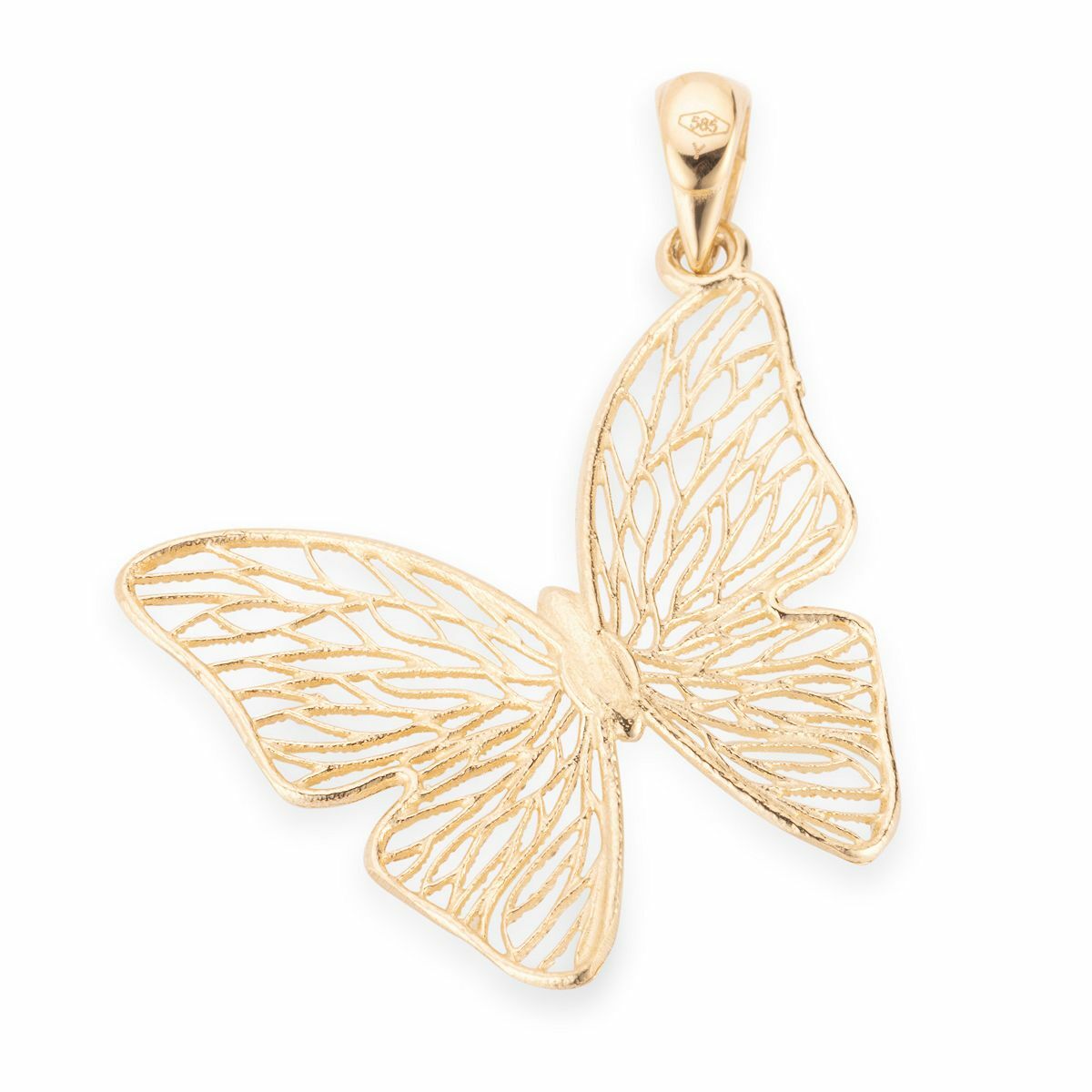 Bild 1 von GOLDRAUSCH Anhänger Schmetterling mind. 0,8g Gold 585