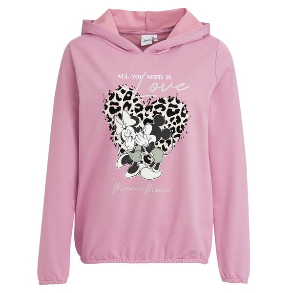 Bild 1 von Minnie Maus Langarmshirt mit Kapuze