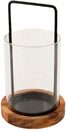 Bild 3 von Home affaire Windlicht Kerzenhalter Weillen (1 St), Stumpenkerzenhalter, Höhe ca. 22 cm, Glaszylinder abnehmbarer