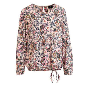 Damen Bluse mit Paisley-Muster