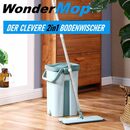 Bild 2 von MAVURA Wischmopp WonderMop Profi Bodenwischer Set - Wischmop mit Eimer, Mikrofaser-Mopp, und 2-Kammer Auswringfunktion, - Effektive Reinigung von Böden und Oberflächen