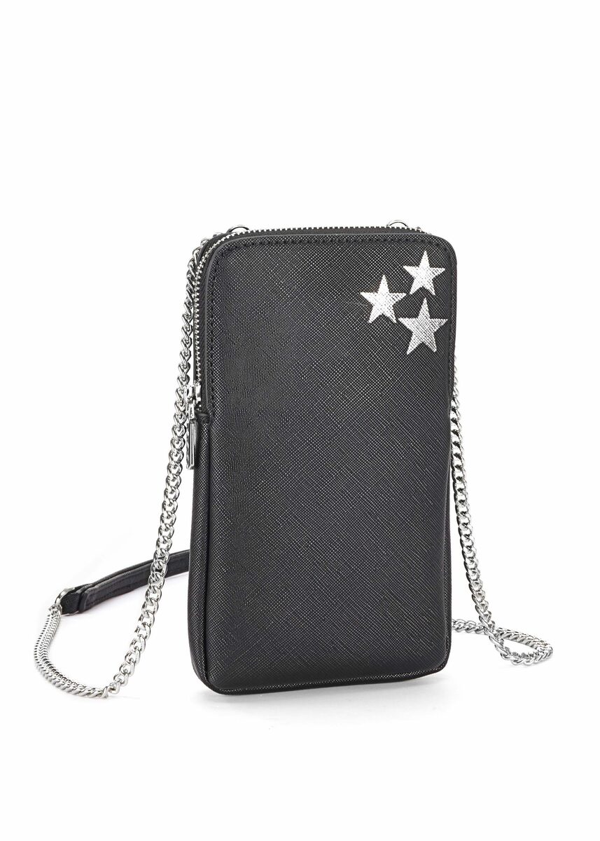 Bild 3 von LASCANA Umhängetasche, Minibag, Handytasche zum Umhängen mit Stern Prägung VEGAN