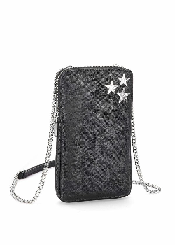 Bild 3 von LASCANA Umhängetasche, Minibag, Handytasche zum Umhängen mit Stern Prägung VEGAN