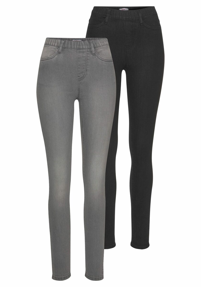 Bild 1 von Flashlights Jeansjeggings (Packung, 2er-Pack) High Waist