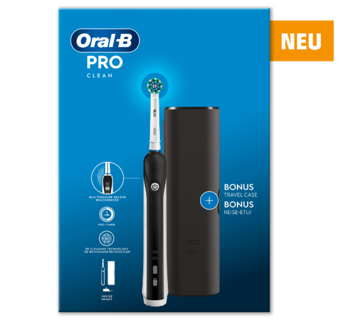 Bild 1 von ORAL-B PRO Clean Black Edition*