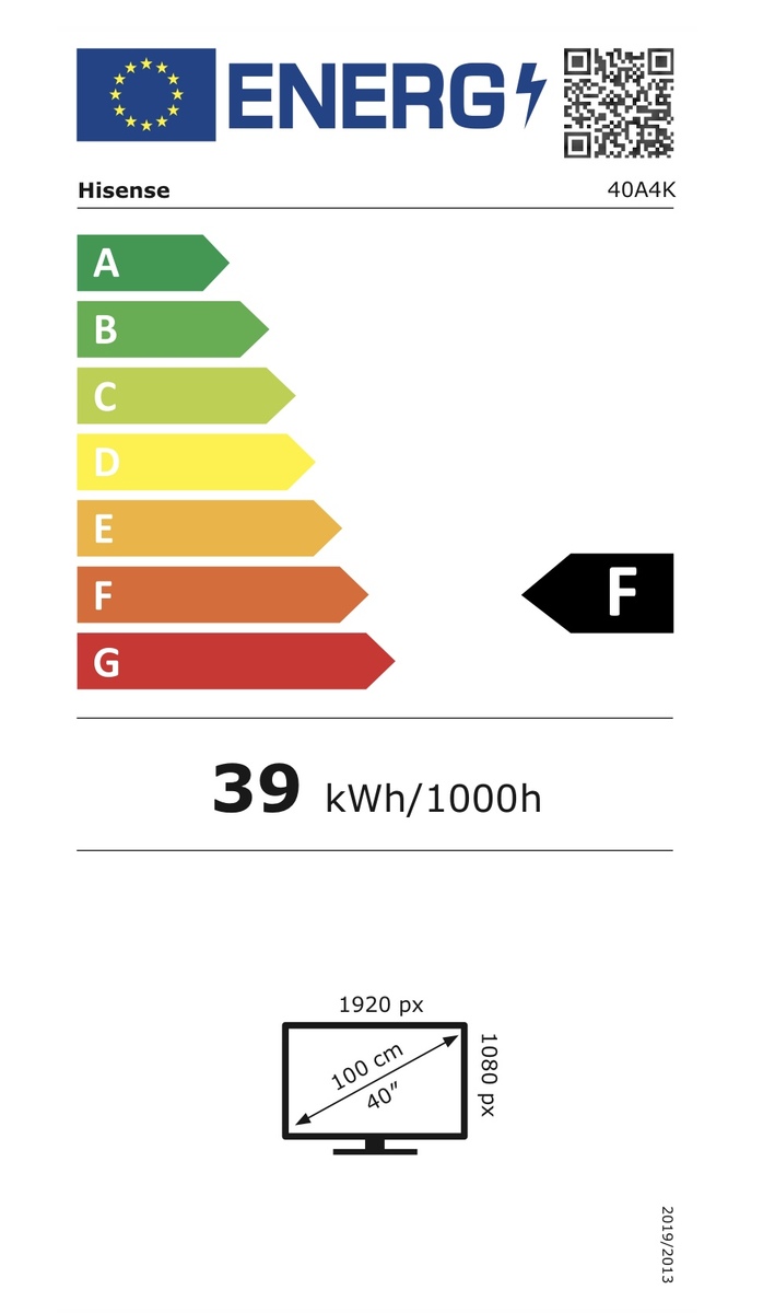 Bild 4 von Hisense 40 Zoll Full HD Fernseher / Smart TV (2023) 40A4K