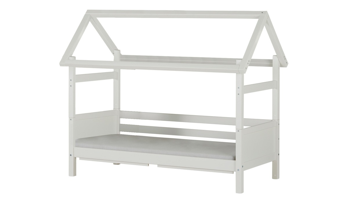 Bild 1 von FLEXA Kojenbett mit Dachaufbau weiß Maße (cm): B: 116 H: 183,6 Jugendmöbel
