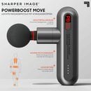 Bild 2 von Sharper Image Massagepistole Kleine Kompakte Massagegun für Muskelentspannung, mit 4 Aufsätzen & 4 Intensitätsstufen