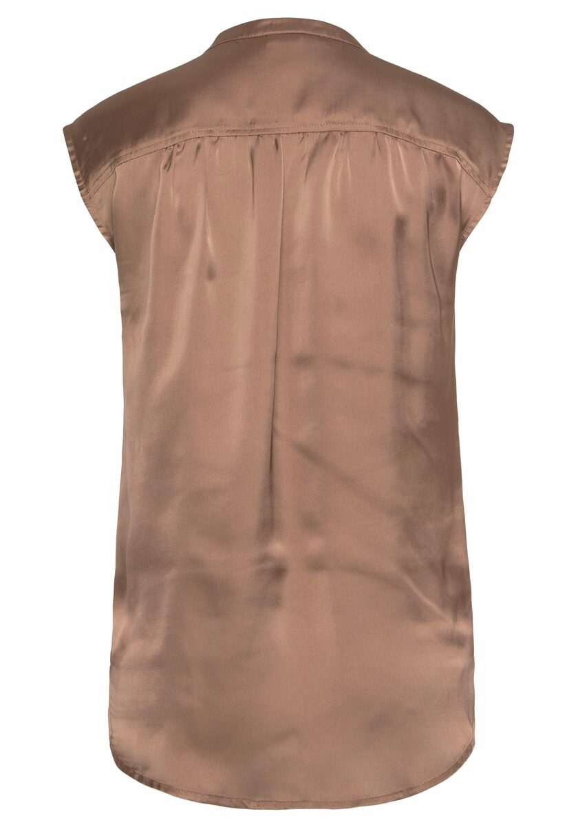 Bild 2 von LASCANA Satinbluse ohne Ärmel