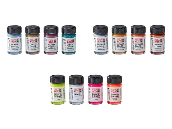 Bild 1 von Marabu CREABOX Herbst Effektfarben, 4 x 15 ml