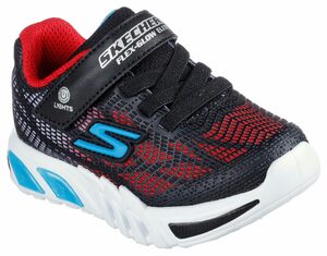 Skechers Kids Blinkschuh Red & Blue Trim Sneaker mit Blinkfunktion