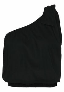 Buffalo One-Shoulder-Top aus Webware