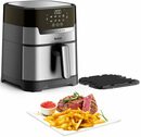 Bild 1 von Tefal Fritteuse EY505D Easy Fry & Grill Deluxe, 1400 W, Heißluftfritteuse & Grill, digitales Display, 4,2 L, 8 Kochprogramme