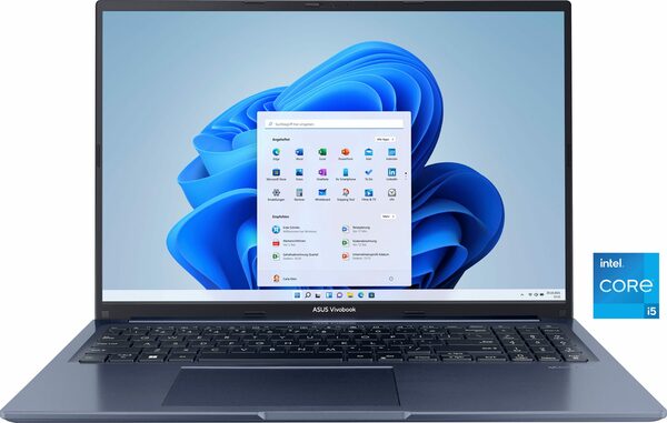 Bild 1 von Asus Vivobook 16X X1603ZA-MB013W Notebook (40,6 cm/16 Zoll, Intel Core i5 12500H, Iris Xe Graphics, 512 GB SSD)