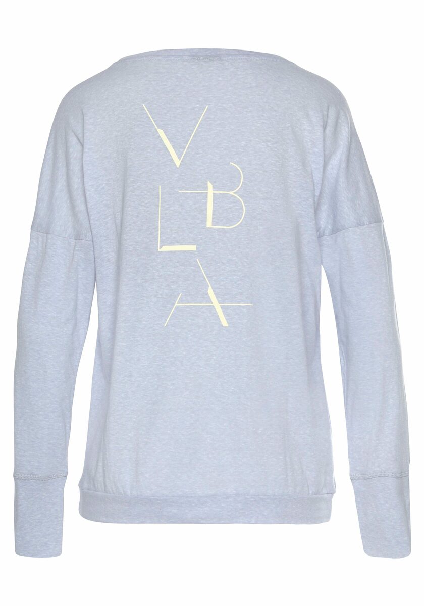 Bild 2 von Venice Beach Langarmshirt mit Logodruck hinten