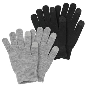 2 Paar Damen Handschuhe zur Handy-Nutzung