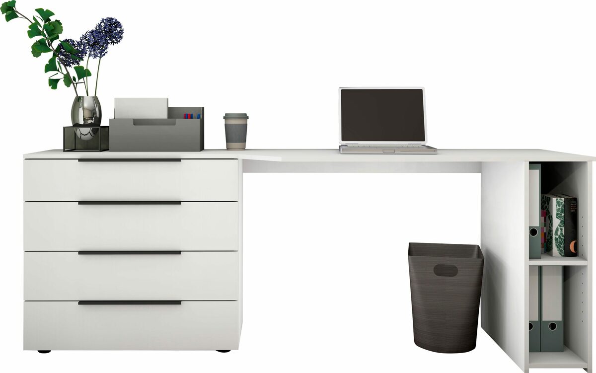 Bild 3 von borchardt Möbel Schreibtisch Tom, mit Stauraum, Breite 196 cm