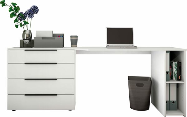 Bild 3 von borchardt Möbel Schreibtisch Tom, mit Stauraum, Breite 196 cm