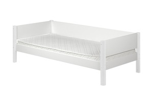 FLEXA Bett mit hinterer Absturzsicherung  Flexa White weiß Maße (cm): B: 90 Jugendmöbel