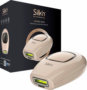 Silk'n HPL-Haarentferner Infinity Fast, 600.000 Lichtimpulse, inklusive Aufbewahrungsetui