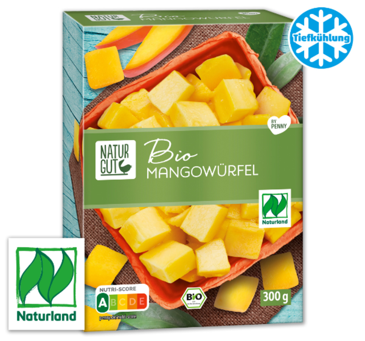 Bild 1 von NATURGUT Bio Mangowürfel*