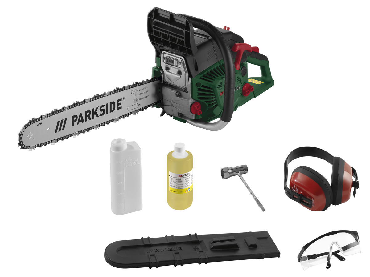 Bild 1 von PARKSIDE® Benzin-Kettensäge »PBKS 53 B3«, mit 2-Takt-Benzinmotor