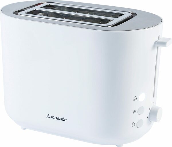 Bild 3 von Hanseatic Toaster HT2850WD, 2 kurze Schlitze, für 2 Scheiben, 850 W, mit Brötchenaufsatz