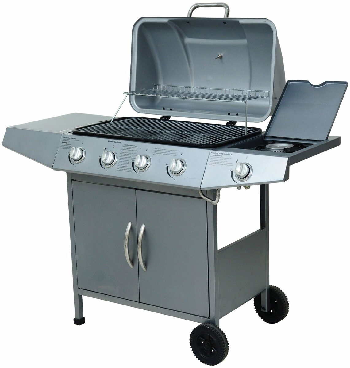 Bild 2 von El Fuego Gasgrill Dayton 4+1, BxTxH: 127,5x53x97 cm