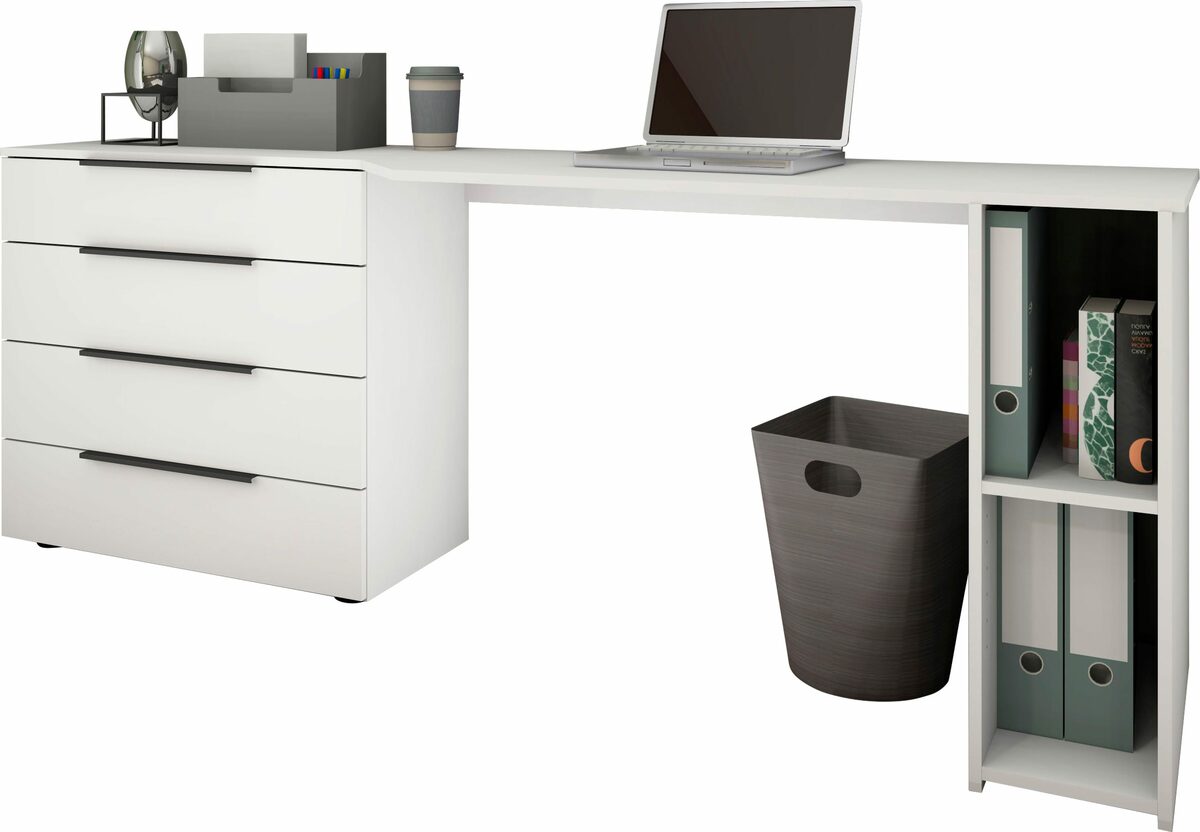 Bild 2 von borchardt Möbel Schreibtisch Tom, mit Stauraum, Breite 196 cm