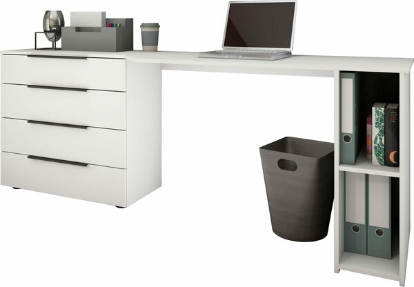 Bild 2 von borchardt Möbel Schreibtisch Tom, mit Stauraum, Breite 196 cm