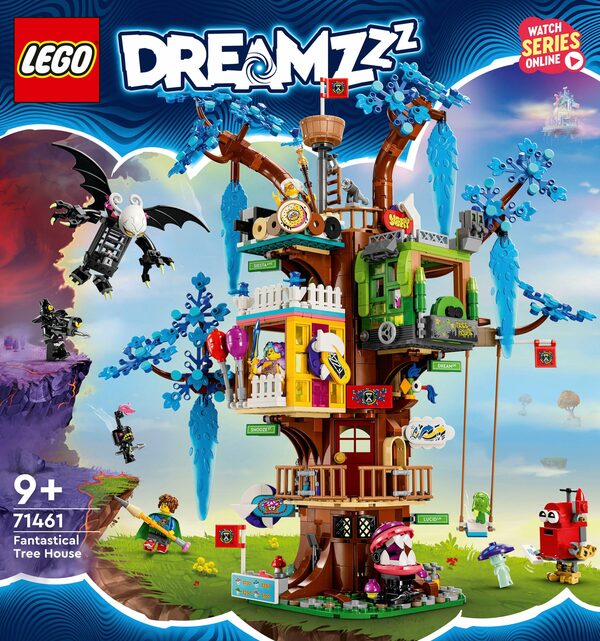 Bild 3 von LEGO® Konstruktionsspielsteine Fantastisches Baumhaus (71461), LEGO® DREAMZzz™, (1257 St), Made in Europe