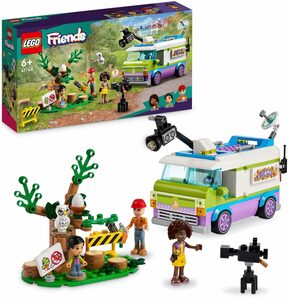LEGO® Konstruktionsspielsteine Nachrichtenwagen (41749), LEGO® Friends, (446 St), Made in Europe