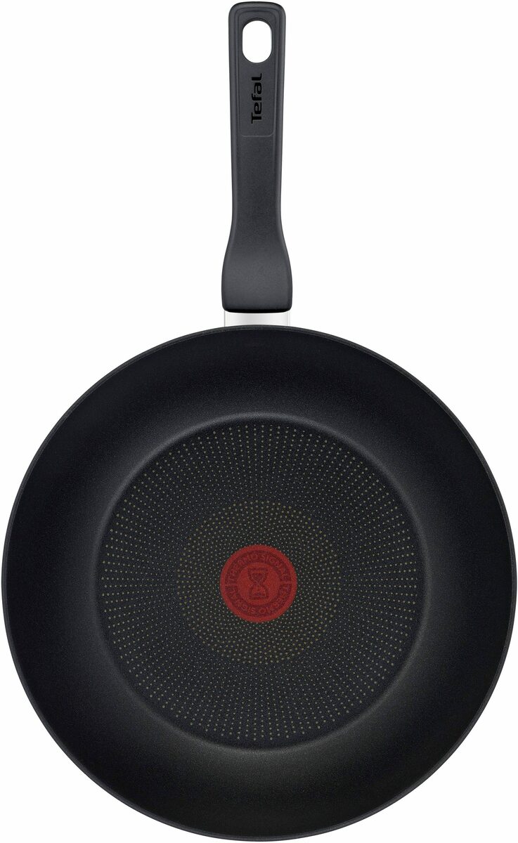 Bild 2 von Tefal Wok Hard Titanium Pro G28919, Aluminium, Antihaftversiegelung, Induktion, Temperaturanzeiger, Ø 28 cm