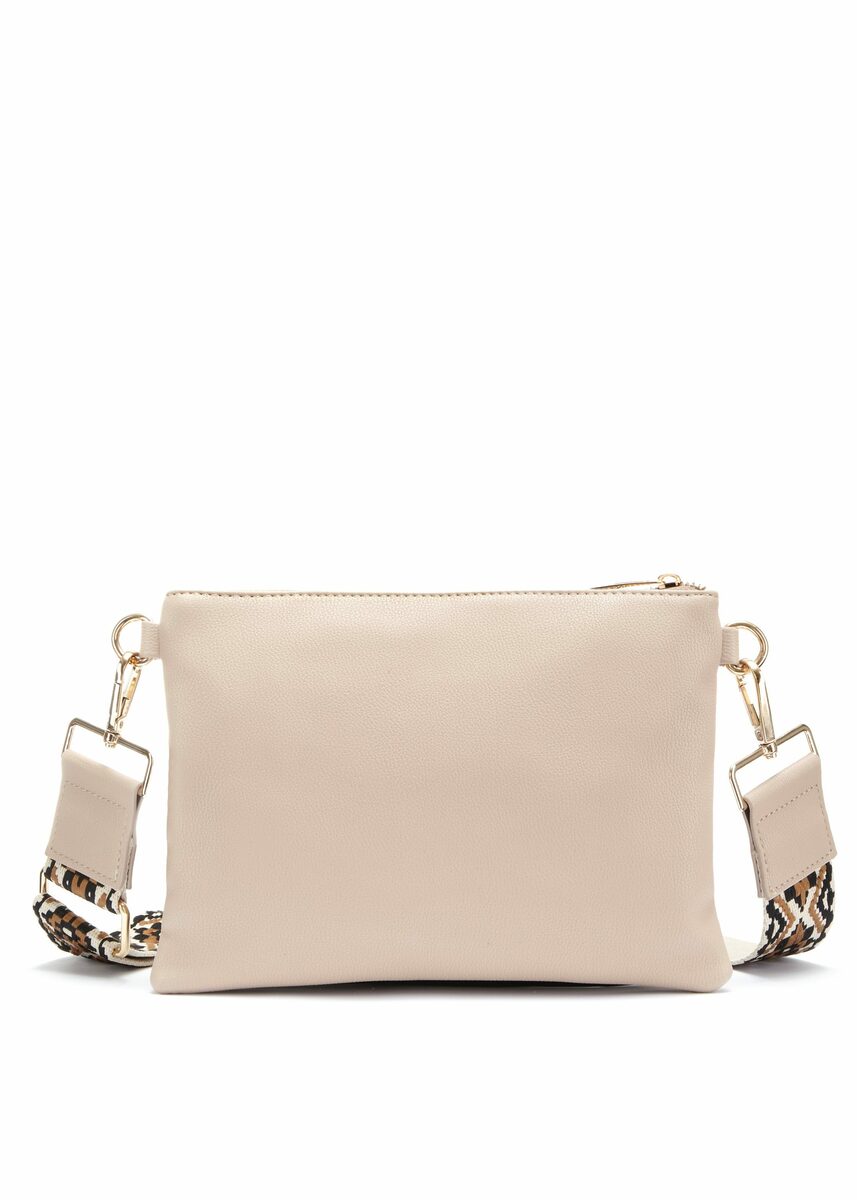 Bild 2 von LASCANA Umhängetasche, kleine Tasche, Minibag in Flechtoptik und mit farbigem Band VEGAN