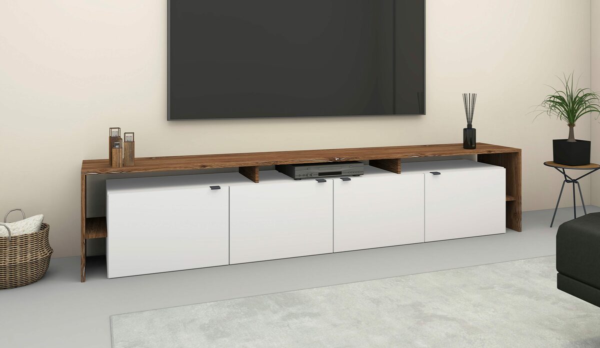 Bild 4 von borchardt Möbel TV-Schrank Sophia Breite 220 cm, mit Überbau