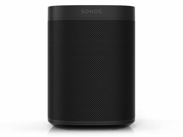 Bild 1 von Sonos One SL, Wireless Multiroom-Lautsprecher, für Musik-Streaming, schwarz