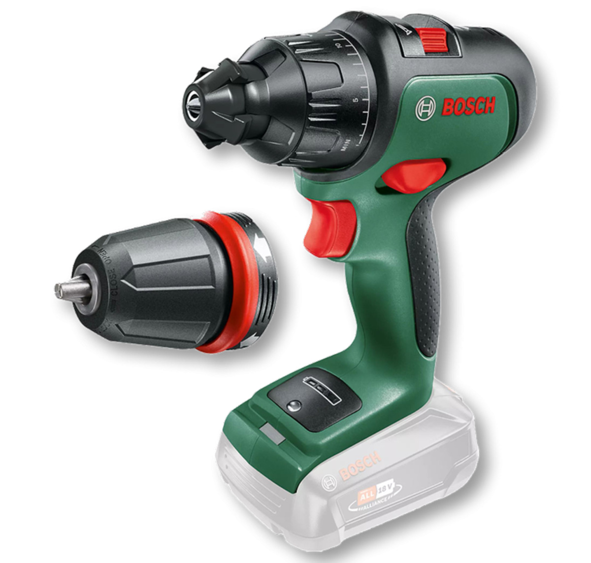 Bild 1 von Bosch Akku-Zweigang-Schlagbohrschrauber »AdvancedImpact 18«