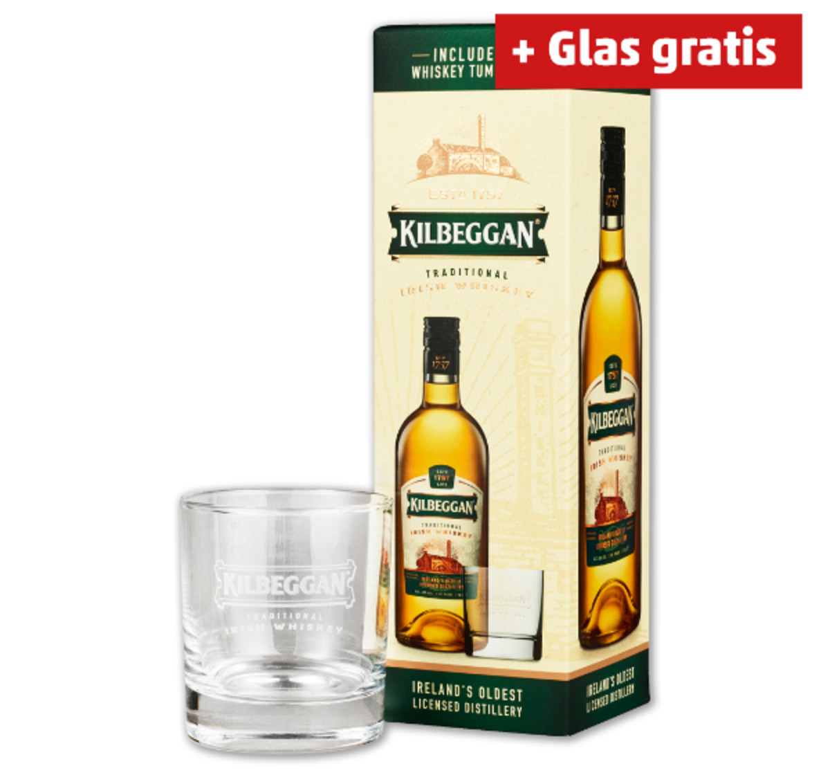 Bild 1 von KILBEGGAN Irish Whiskey*