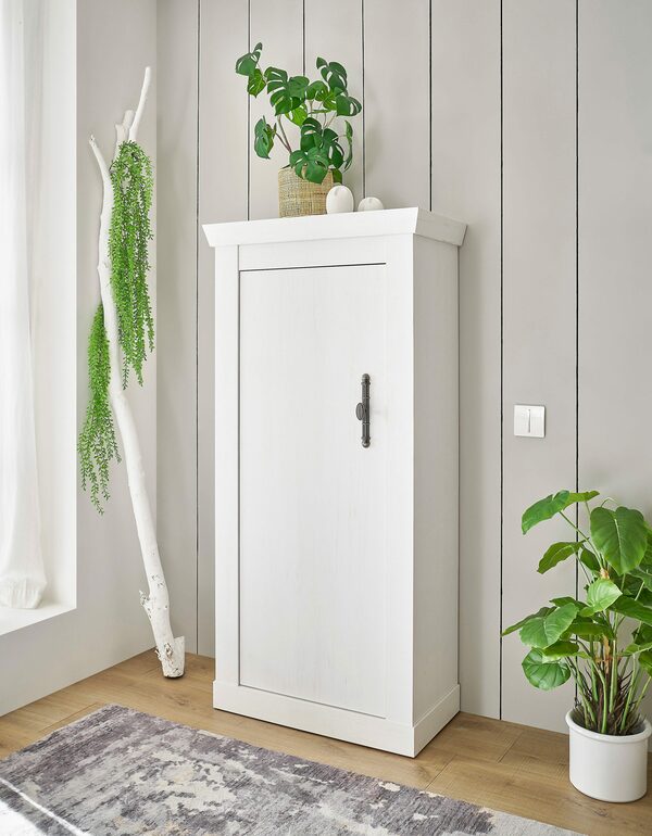 Bild 1 von Home affaire Highboard RAVENNA, im romantischen Landhausstil, Griff aus Metall, Höhe 146 cm