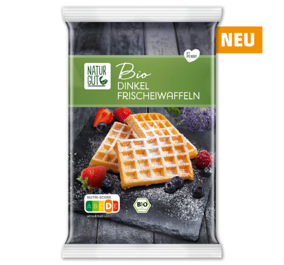 Bild 1 von NATURGUT Bio Dinkel Frischei Waffeln