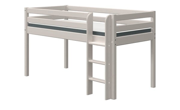 Bild 1 von FLEXA Halbhohes Classic-Bett  Flexa grau Maße (cm): B: 110 H: 120 Kindermöbel