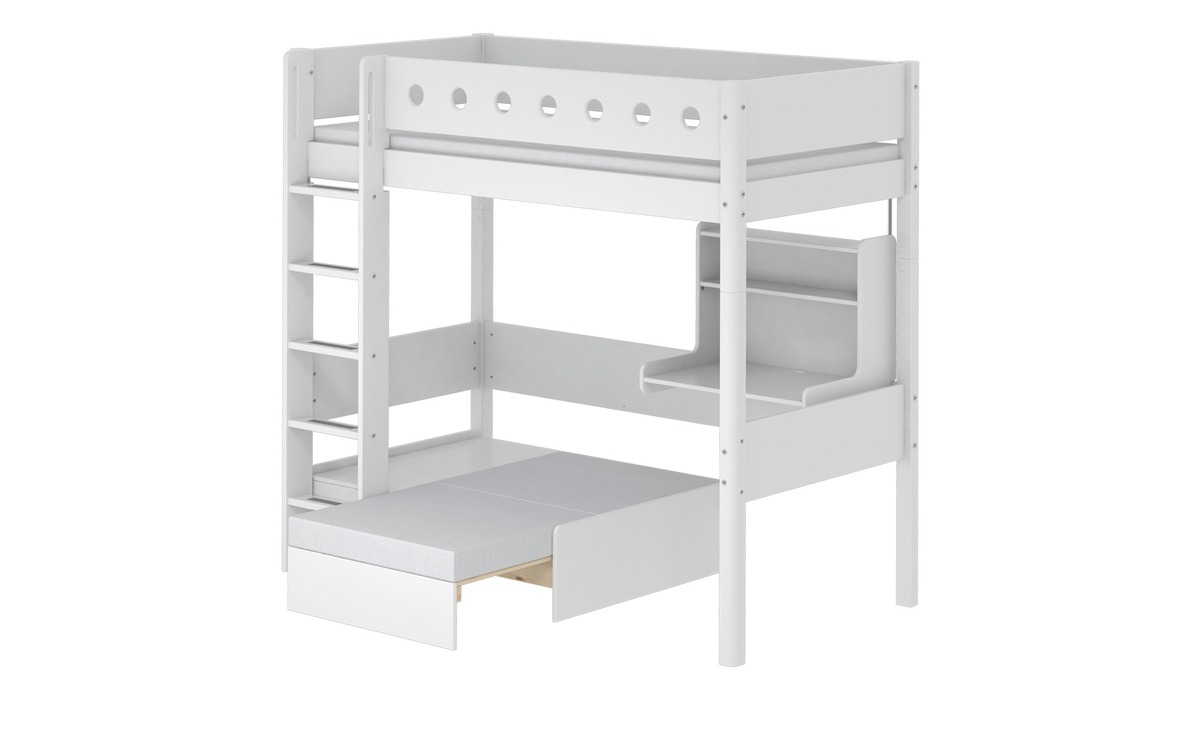 Bild 1 von FLEXA Casa Hochbett  Flexa White weiß Maße (cm): B: 179 H: 184 Kindermöbel
