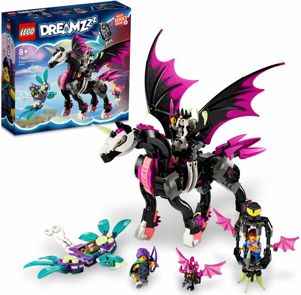 Bild 1 von LEGO® Konstruktionsspielsteine Pegasus (71457), LEGO® DREAMZzz™, (482 St), Made in Europe