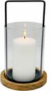 Bild 1 von Home affaire Windlicht Kerzenhalter Weillen (1 St), Stumpenkerzenhalter, Höhe ca. 22 cm, Glaszylinder abnehmbarer