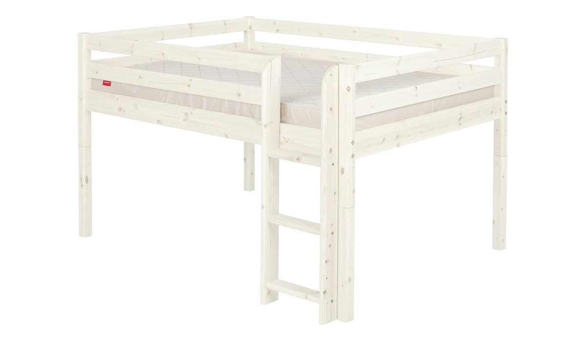 Bild 1 von FLEXA Halbhohes Classic-Bett  Flexa weiß Maße (cm): B: 160 H: 120 Kindermöbel