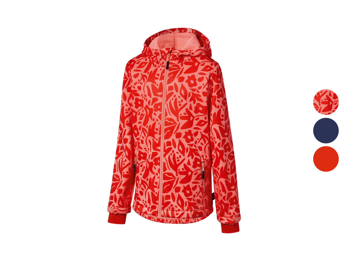 Bild 1 von Rocktrail Kinder Mädchen Softshelljacke, verlängerte Rückseite