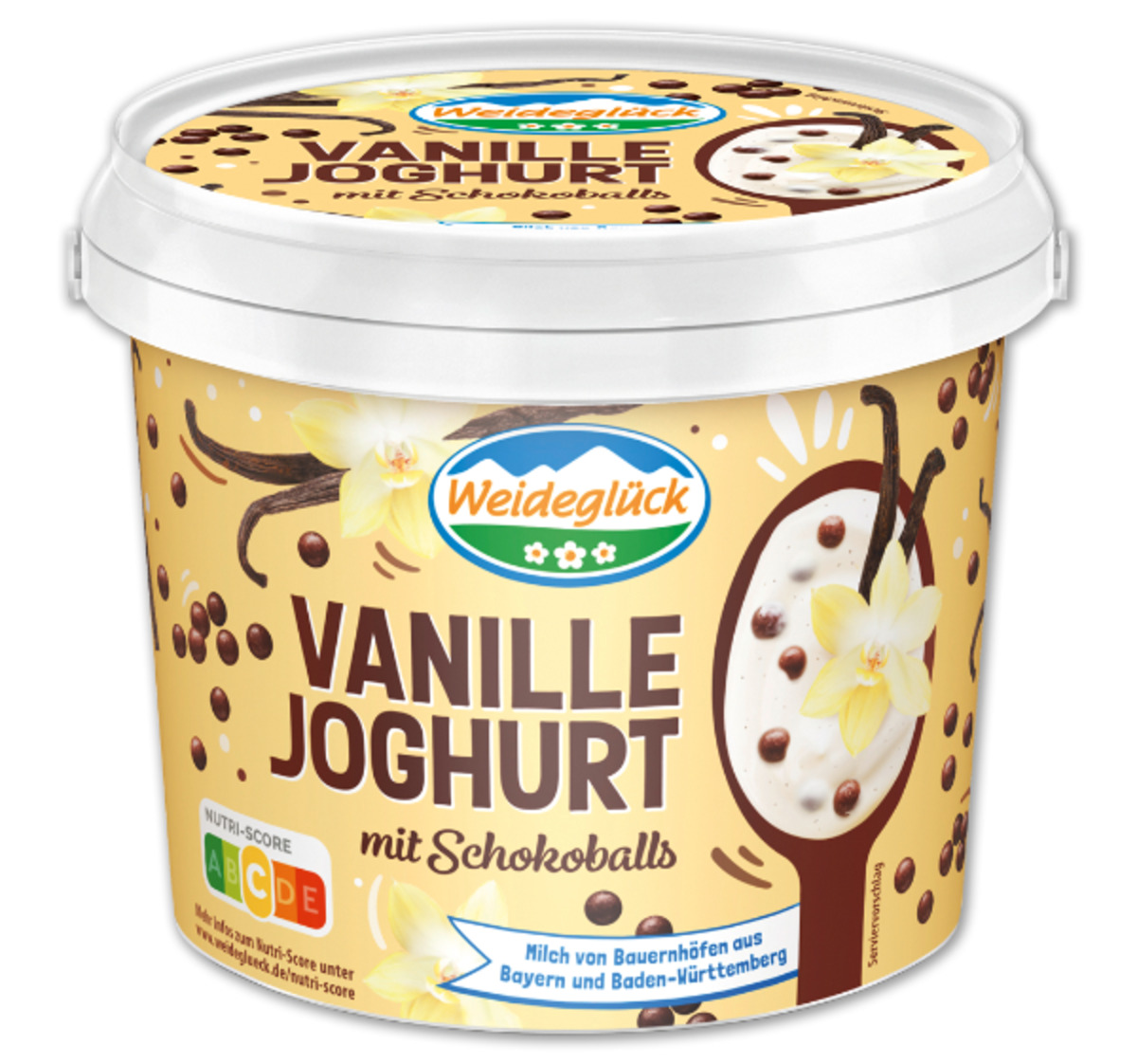 Bild 1 von WEIDEGLÜCK Vanille oder Bananen Joghurt*